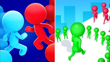 Count Master 3D Vs Circle Run🔴🔵🔴All Max Levels Walkthrough Android IOS Max Update Gameplay TR1AW