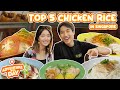 Top 5 chicken rice in singapore  adventure of the day ep 10