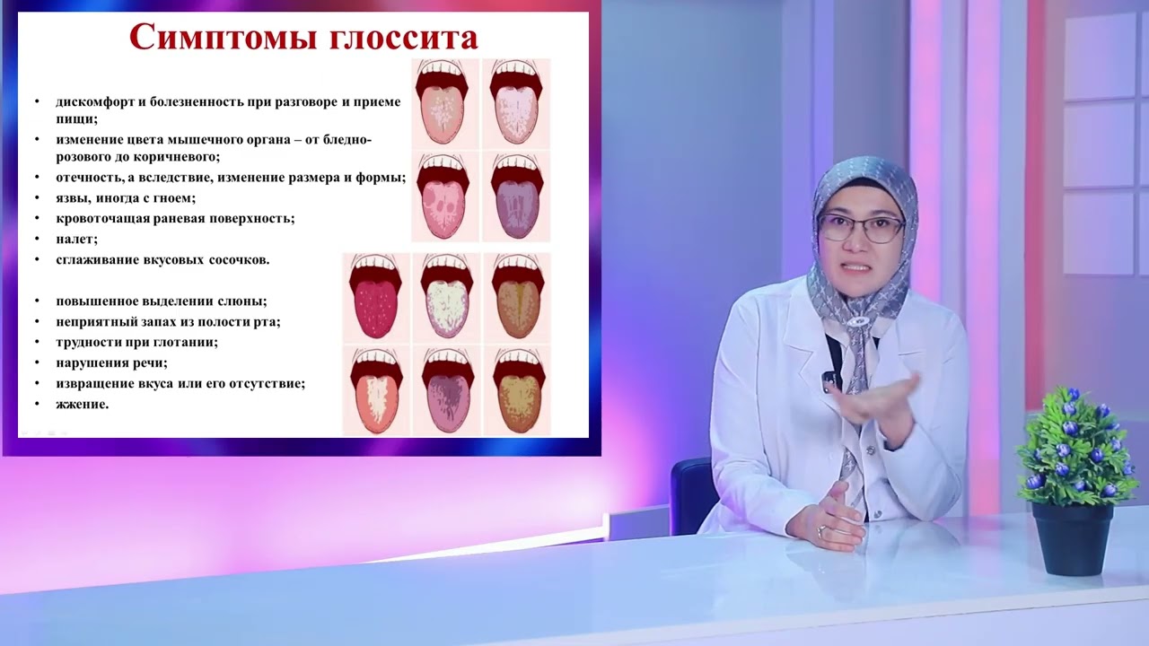 Глоссит: причины, симптомы, диагностика и лечение