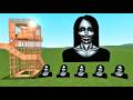 Kuchisake Onna Family Vs Towers in Garry's Mod
