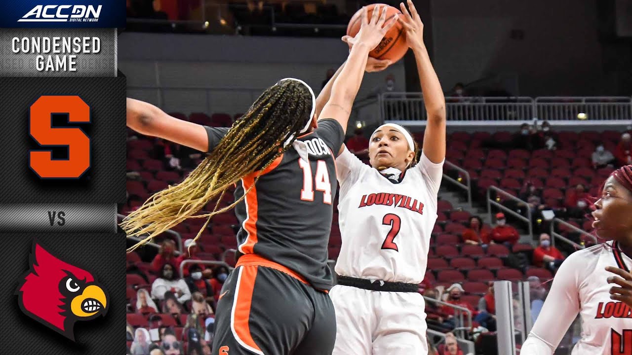 Syracuse vs. Louisville Condensed Game | 2020-21 ACC Women's Basketball