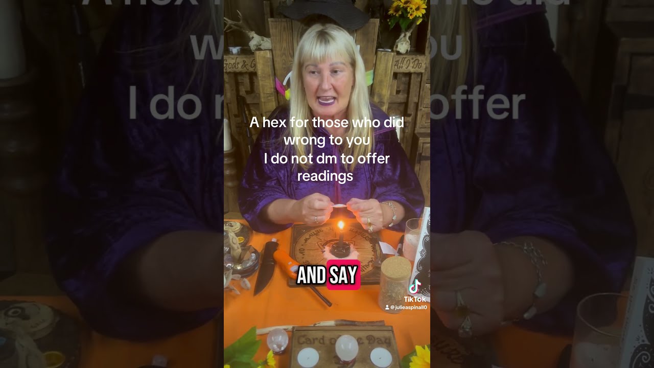 A HEX For Those Who Did You Wrong Tarot Basicwitch Witchcraft Witchtok Readtarot Witch