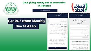 Apply online Insaaf Imdaad Application CM Punjab Scheme 2020 screenshot 4