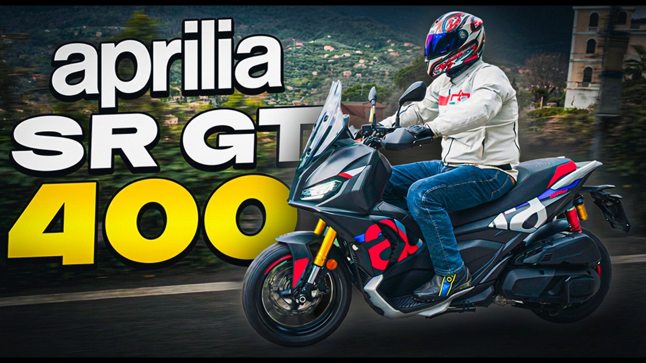 APRILIA SR GT400 2026 ROLLER TEST!