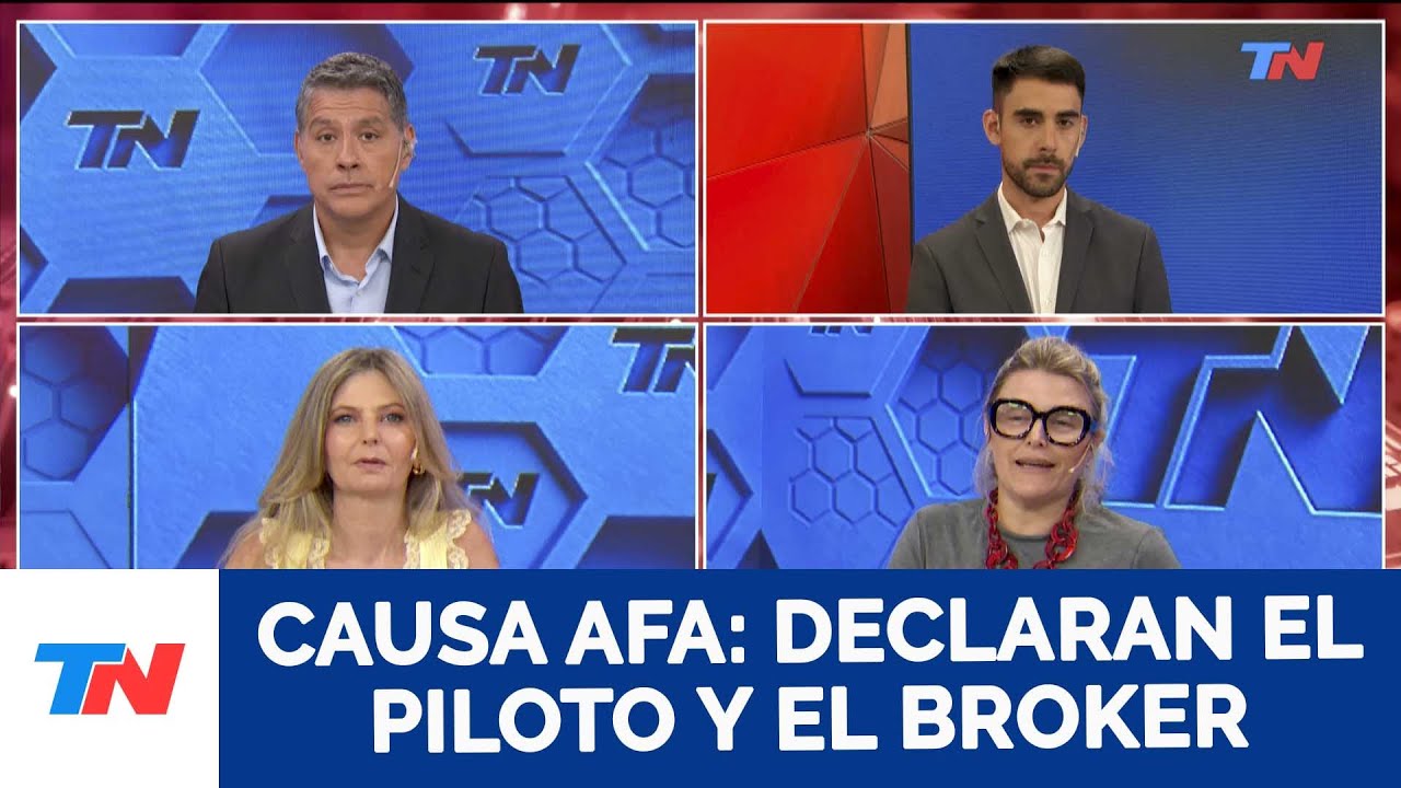 CAUSA AFA: DECLARAN EL PILOTO Y EL BROKER