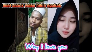 woy I love you Snack video bikin ngakak @sudinhasanali8608