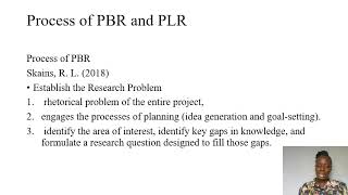Presentation on Practice Based Research and Practice-Led-R esearch