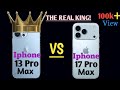 "is the iphone 17 pro max really worth upgrading from the 13 pro max? The result shocked me..."