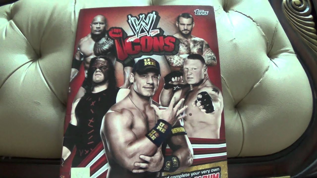 WWE Icons Sticker Collection - Starter Pack