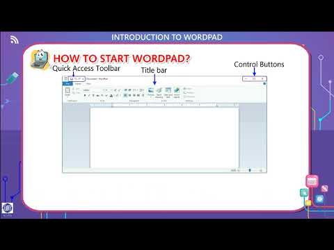 E-CODE (Computer) || class 2 || chapter 7 || INTRODUCTION TO WORDPAD