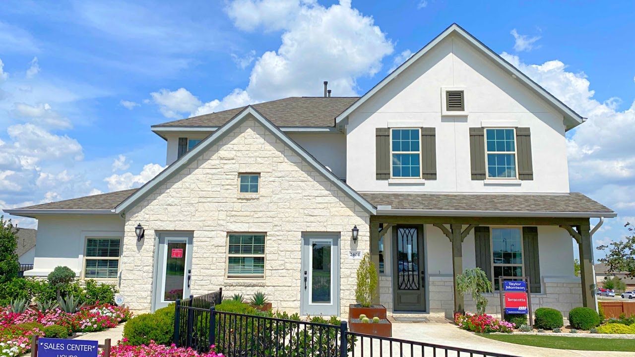 2490+ sq ft Terracotta Plan by Taylor Morrison in Leander, TX