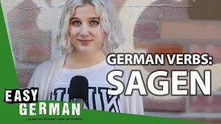 German Verbs: Sagen | Super Easy German (145)