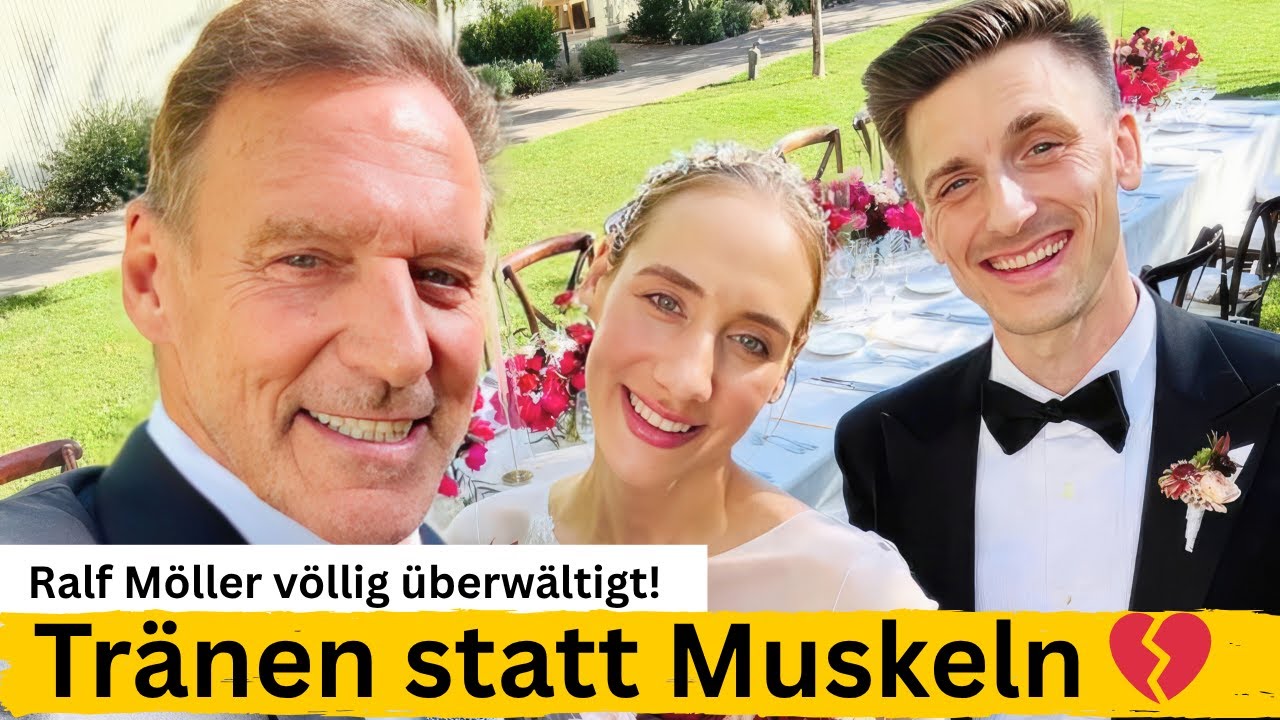 Ralf Möller in Tränen: Die emotionale Hochzeit seiner Tochter Laura rührt alle!