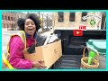 Dumpster Diving: Good Friday Morning Live | Box FILLED with Money, EXPENSIVE Nike Jordan's & MORE!!!