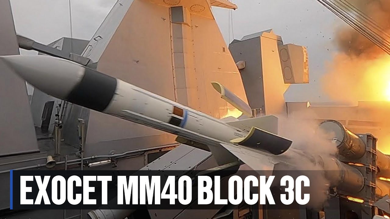 EXOCET MM40 Block 3C: самая смертоносная французская противокорабельная ракета, летящая на малой ...