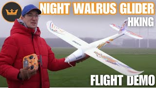 FLIGHT DEMO | Lighting Up the Skies with the Night Walrus!
Join Stuart as he takes the Night Walrus for an unforgettable twilight flight! Equipped with bright LED lights, this electrifying version of the popular Walrus PNF delivers incredible performance and dazzling visuals, perfect for evening flying sessions. Watch as Stuart puts the Night Walrus through its paces - smooth aerobatics, soaring glides, and vibrant LED effects that light up the sky.
✈️ Get your H-KING Night Walrus exclusively at hobbyking.com, full details here: https://shorturl.at/yHVhH
🎮 Check out the Turnigy / FrSky TWIN X14 Transmitter: https://shorturl.at/ot2Kv
🔋 Recommended Batteries: https://shorturl.at/NIsbz
The Walrus is an exceptionally stable flyer and great fun to fly, but as brilliant as the Walrus is, the fun was over when the sunset for the day. Well, not anymore because you will be lighting up the sky with the Night Walrus.
Easy to assemble like the original, amazing to fly, with the pre-installed LED system running throughout the model a new element has been added to this classic.
But its not only the LEDs that are new, but the airframe itself has also been strengthened and the components upgraded. The fuselage now sports a reinforced plastic belly pan strengthening the fuselage and giving extra model protection for those not so perfect landings. The motor has been upgraded from 2212 1350KV to a 2215 1100KV which gives more torque and the ESC has also been upgraded. To aid cooling to the improved drive train additional cooling has been incorporated into the design.
The pre-installed LED system is powered by simply connecting the LED power lead to an additional connection from the ESC giving you a full 12 volts supply from the lipo/ESC giving you the brightest LEDs around.
The Night Walrus is a great model for day or night and its sure to become that go-to model that everyone just loves to fly.
Features:
• Plug and Fly - Just add your own battery & radio and fly!
• Super Tough EPO Foam Construction
• Easy and Fast to Assemble
• Flaps Fitted
• Wide Flight Envelope
• 2pc Plug-In Wing for Easy Transport
• Super bright LED for night flying orientation
• Stiff Wing with CF Joiner
Specs:
Wingspan: 1400mm
Length: 1036mm
ESC: 30A
Motor: 2215 1100KV Brushless Outrunner
Propeller: 9 x 5 folding type
Servo: 9g x 6
Requires: (Not Included)
Radio: 6 channel radio system
Battery: 11.1V 3S 2200mAh 25C Lipoly
Battery Charger FLIGHT DEMO | Lighting Up the Skies with the Night Walrus!