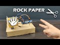 Rock Paper Scissors Using Arduino UNO and Servo Motor || Rock Paper Scissors Game || Arduino Project