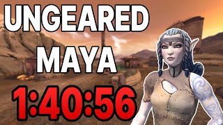 [WR] Ungeared Maya Speedrun in 1:40:56