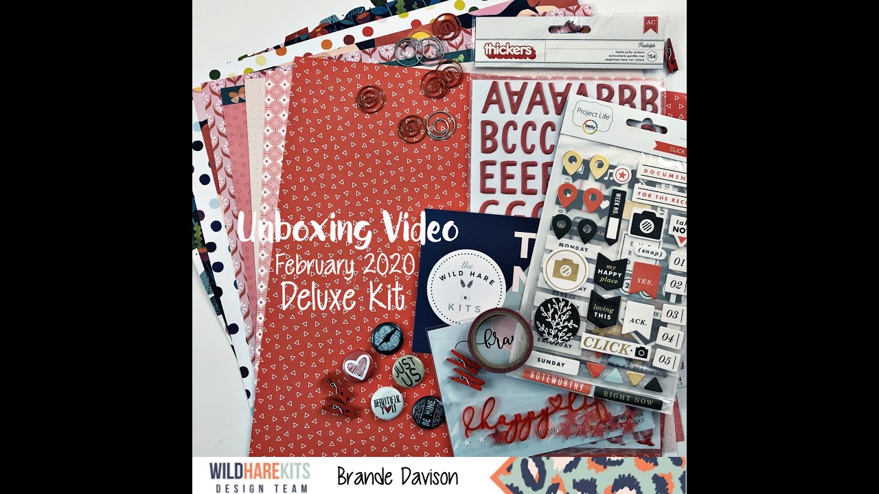 Unboxing Video - The Wild Hare Kits, February 2020 (Deluxe Kit)