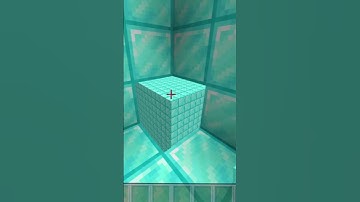 Minecraft diamond blocks illusion 😰#minecraft #viral #viralshorts