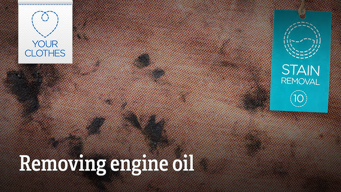 How Do You Get Motor Oil Out of Clothes: Expert Tips