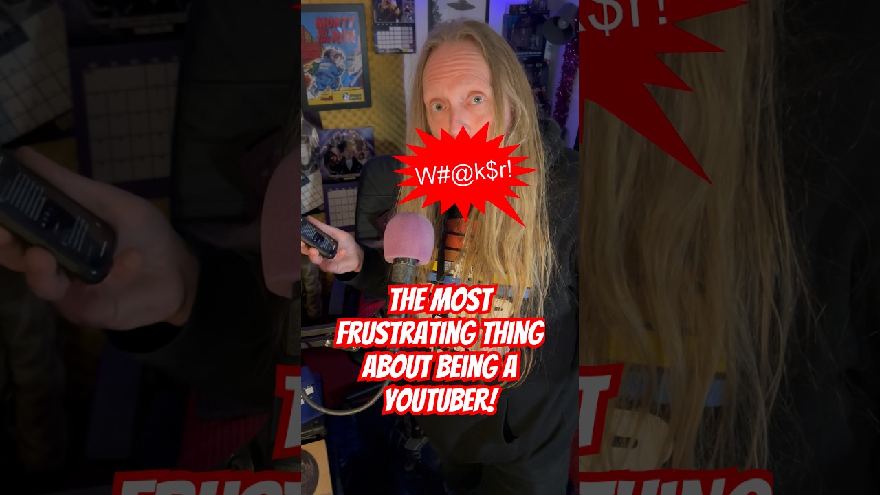 Самое неприятное в работе ютубера!