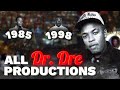 All dr dre productions from 1985 to 1998  part 1