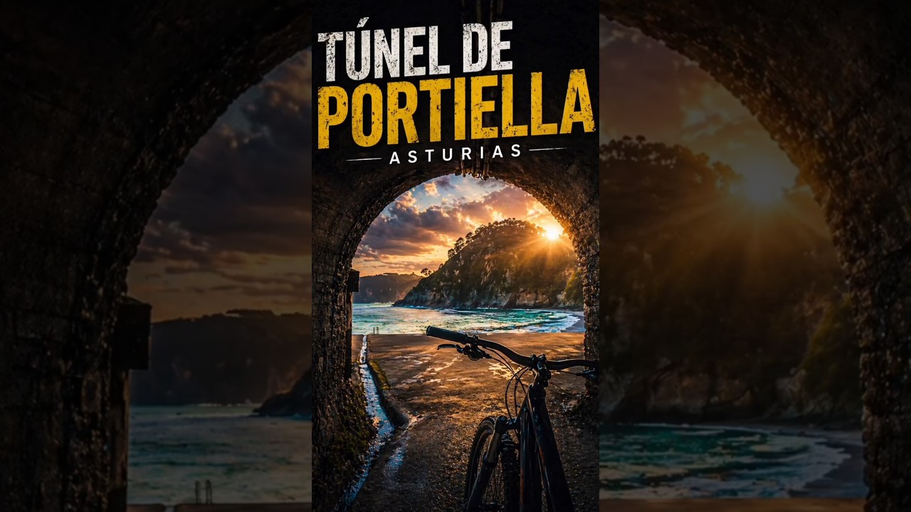 Qué hay al otro lado del túnel de Portiella, Asturias