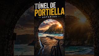 Qué hay al otro lado del túnel de Portiella, Asturias