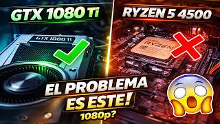 GTX 1080 Ti + Ryzen 5 4500 🔥 ¿Cuello de Botella en 1080p? (Cambio de Caja + Pruebas Reales)