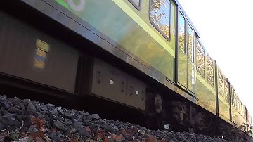 Dart number 8116 - Bayside Station, Dublin