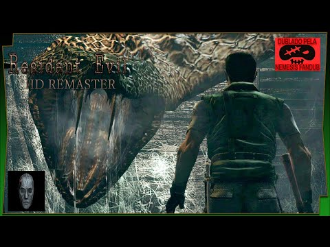 RESIDENT EVIL HD REMASTER PC (DUBLADO) DETONADO SOBREVIVENCIA REAL CHRIS #03 EVITANDO A YAWN