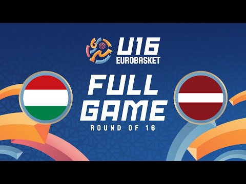 LIVE - Hungary v Latvia | FIBA U16 Women's EuroBasket 2025 | Round of 16