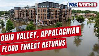 Severe storms threaten Ohio Valley Central Appalachians Mid-Atlantic with wind and flooding