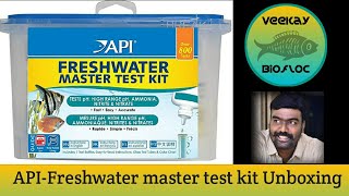 API-Freshwater master test kit | Unboxing | Biofloc Tamilnadu |