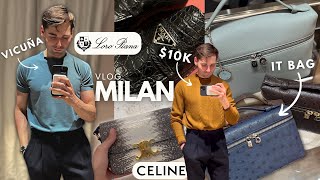 HUGE LUXURY SHOPPING VLOG in Milan 2023 | Loro Piana, Celine, Prada, and more..