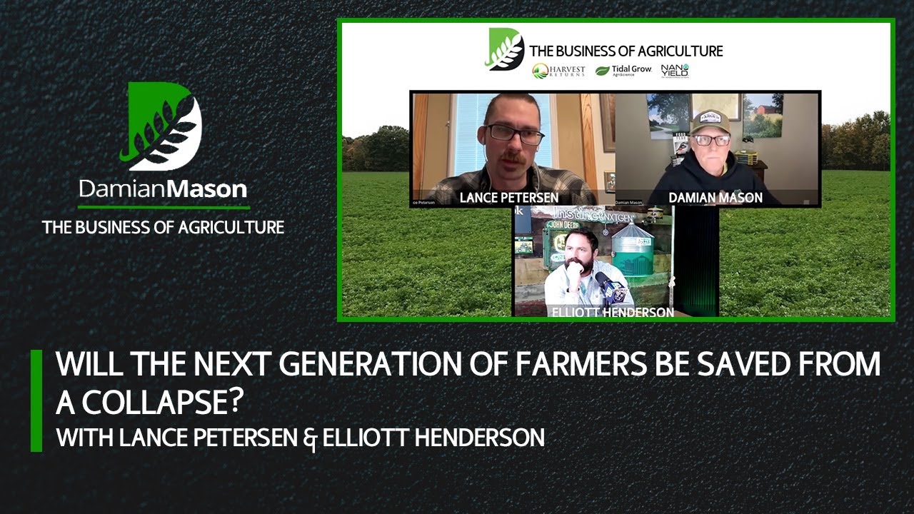 Will the next generation of farmers be saved from a collapse? | Damian Mason Podcast