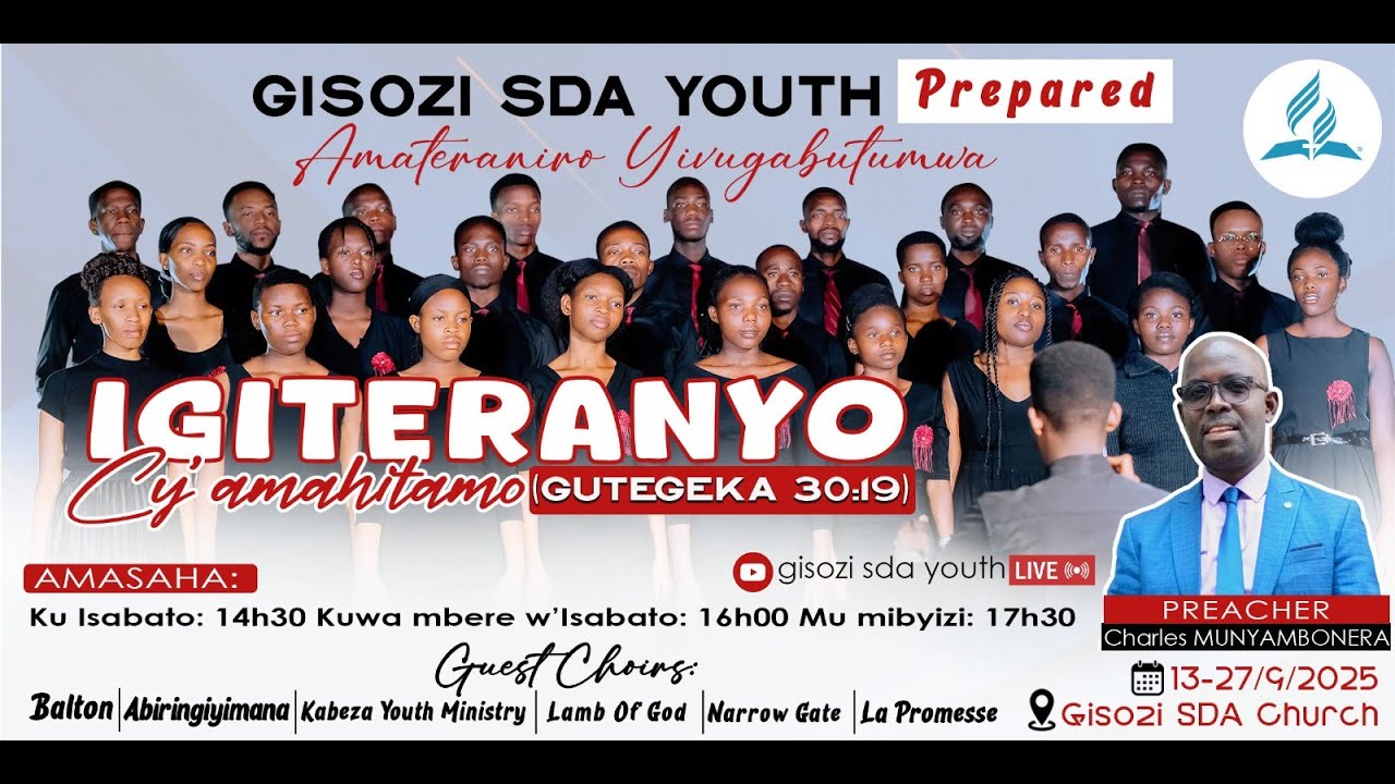 AMAVUNA  MUNYAMBONERA Charles  // GISOZI SDA CHURCH