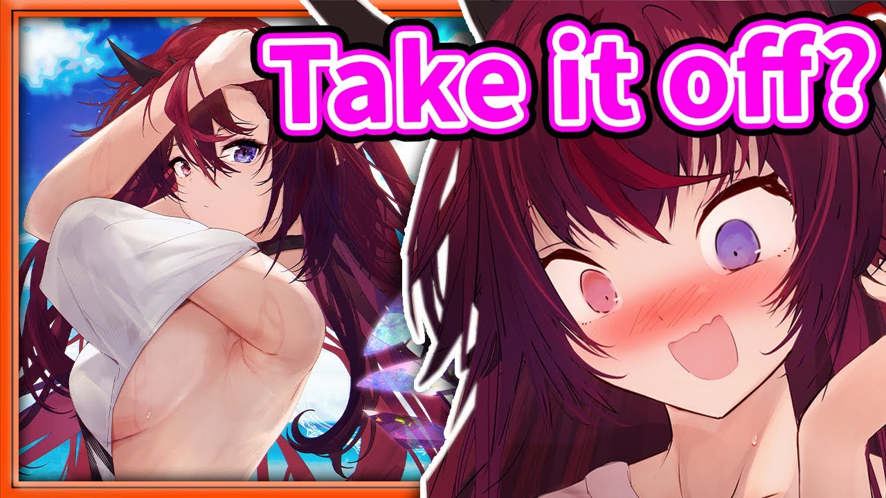 IRyS got Baited to Take Off Her Shirt 【IRyS / HololiveEN】