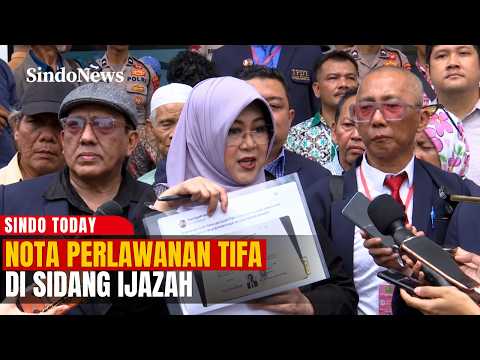 Nota Perlawanan Dokter Tifa di Sidang Ijazah, Soroti Objek Penelitian Unggahan | Sindo Today | 18/09