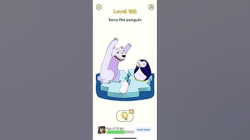 Dop 2 level 122 save the penguin #shorts #youtubeshorts #shortsfeed