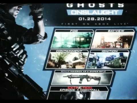 Видео: Call Of Duty: Ghosts Onslaught DLC выйдет в конце января