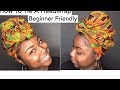 How To Tie A Headwrap Natural Hair | 4 Ways