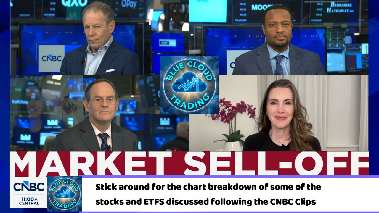 STOCKS SELL OFF: CNBC Half Time Report + Chart Breakdown 10/30