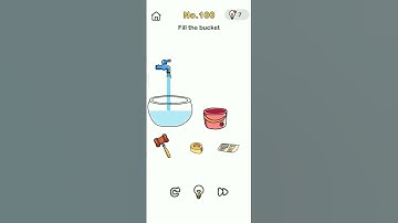 Brain Out Level 100:Fill The Bucket #youtubeshorts #shortfeed #trending #india #viral #shorts #short