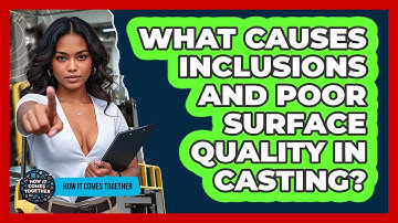 What Causes Inclusions And Poor Surface Quality In Casting? - How It Comes Together