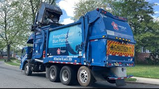 Republic Services 2354 | Mack LEU Heil Half/Pack Freedom CNrG FEL Curotto Can Garbage Truck on trash