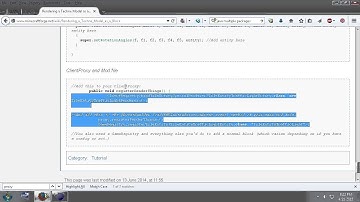 Minecraft Forge 1.6.4 Modding Tutorial Custom Models p7