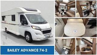 Bailey Advance 74-2 motorhome for sale at Yorkshire Caravans & Motorhomes