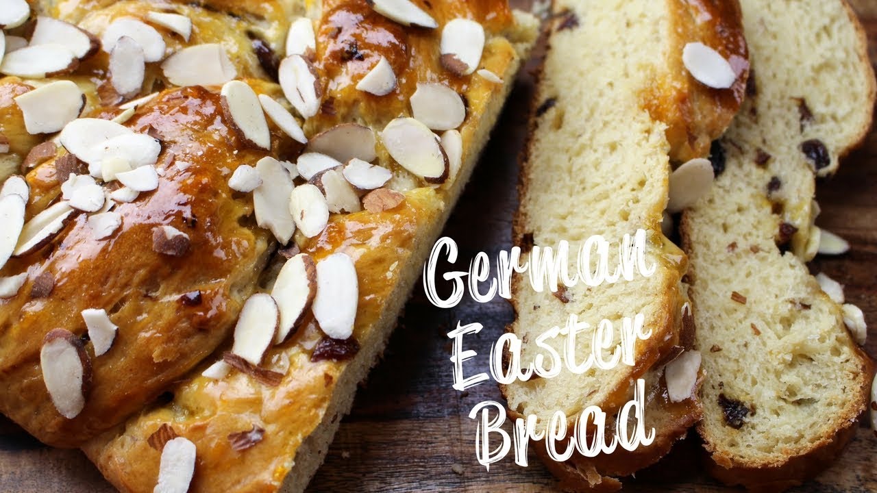 German Easter Bread - Braided Sweet Yeast Bread Recipe | German Recipes by All Tastes German